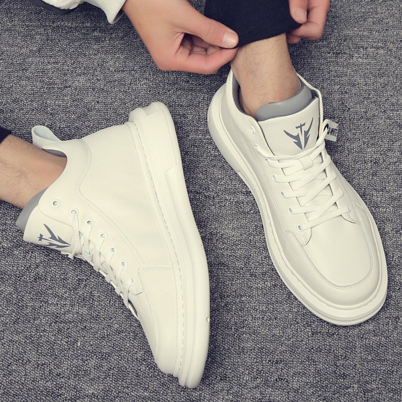 2021 men's shoes new casual shoes high-top trend men's board shoes old sports shoes white shoes