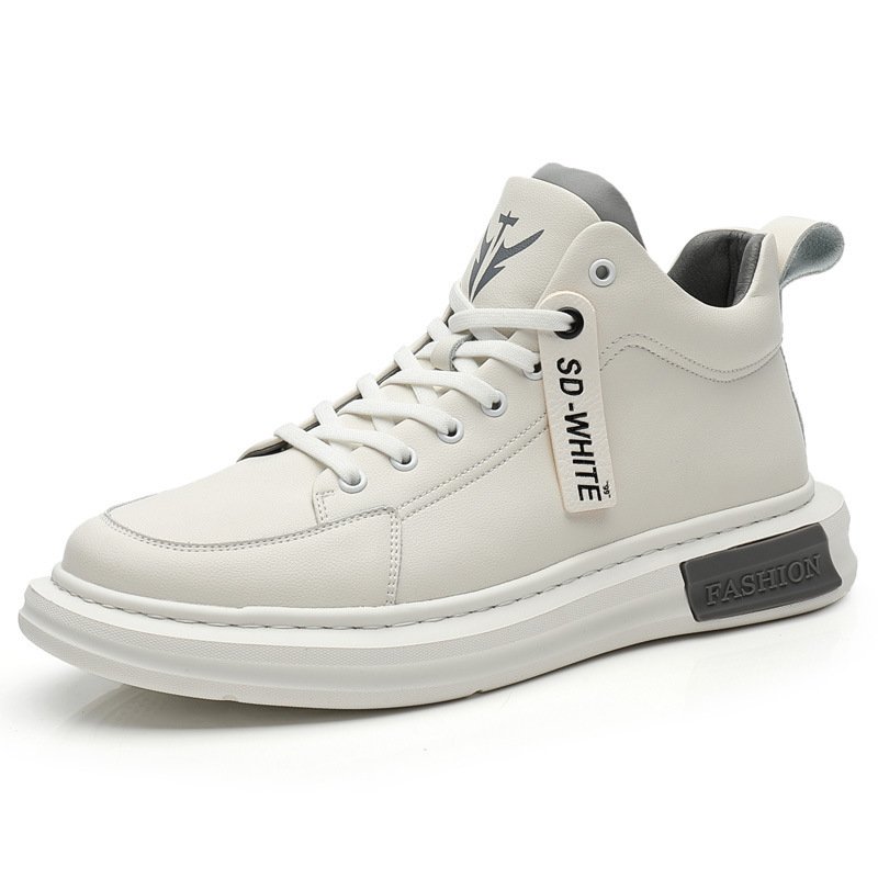 2021 men's shoes new casual shoes high-top trend men's board shoes old sports shoes white shoes